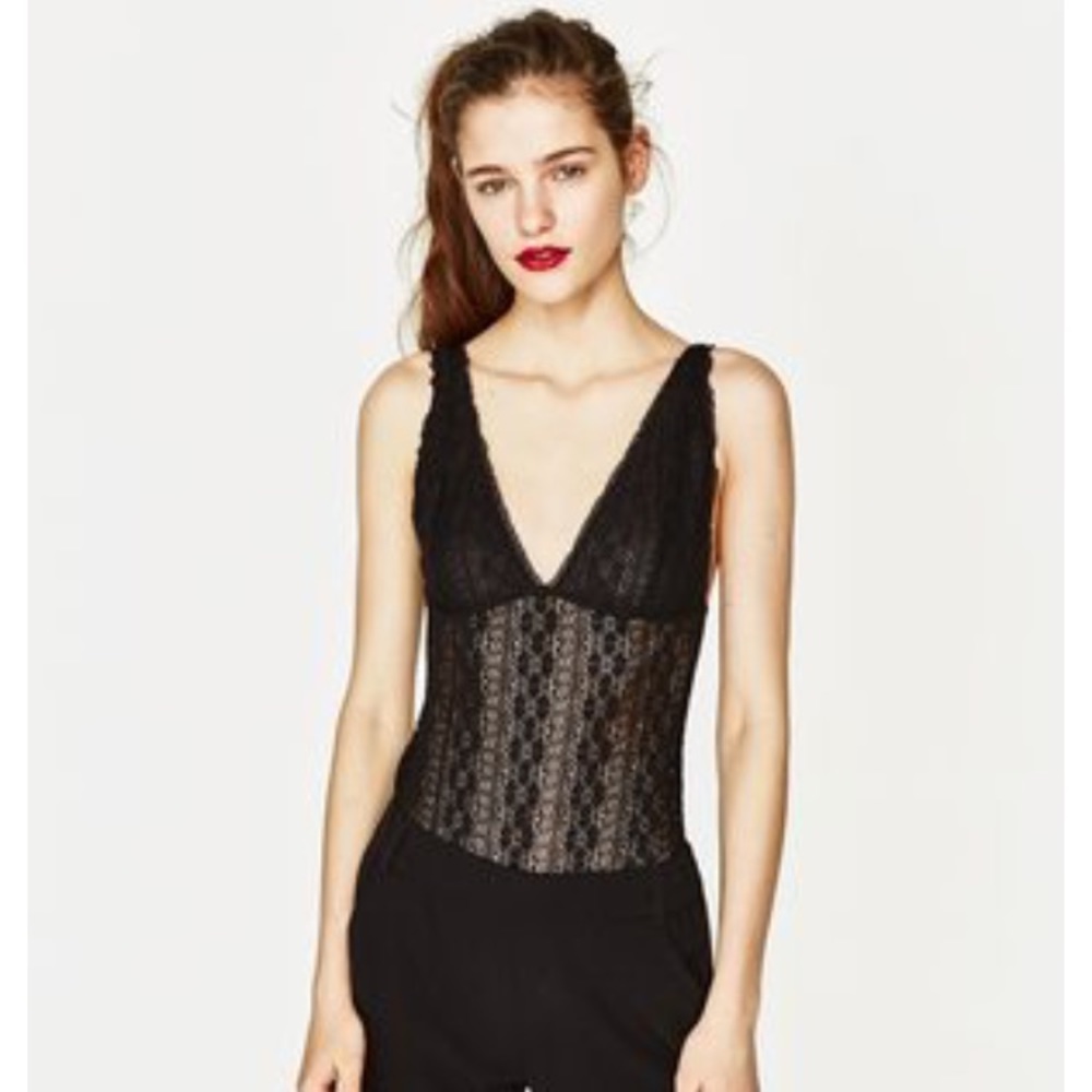 Zara Lace body suit